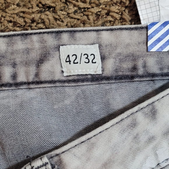 Smoke Rise Slim Taper Jeans Men's Size 42/32 - Picture 6 of 7